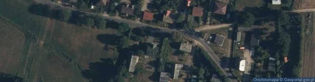 Zdjęcie satelitarne Sikory ul.