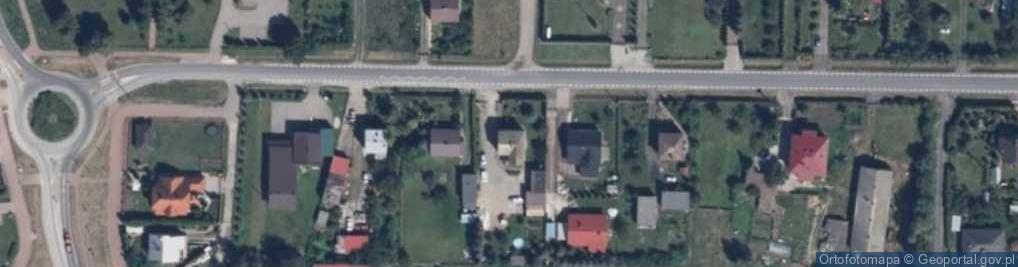 Zdjęcie satelitarne Sikórz ul.
