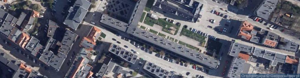 Zdjęcie satelitarne Siostrzana ul.