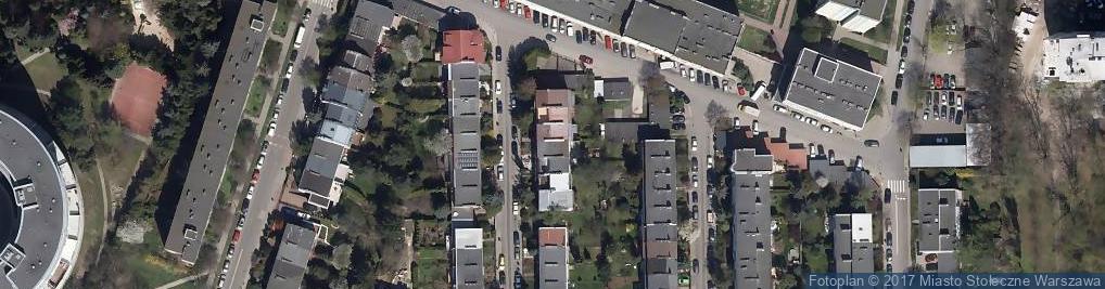 Zdjęcie satelitarne Sibeliusa Jana ul.