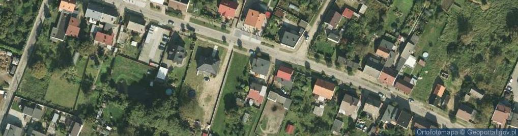 Zdjęcie satelitarne Sieniutowa ul.