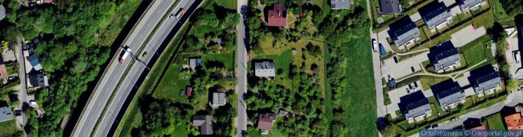 Zdjęcie satelitarne Skowronków ul.