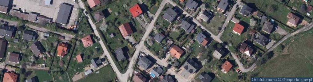 Zdjęcie satelitarne Skiby Pawła, ks. ul.
