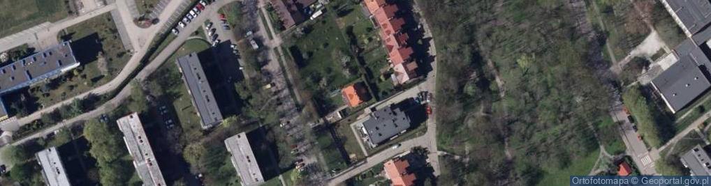 Zdjęcie satelitarne Skrzydlewskiego Stanisława ul.