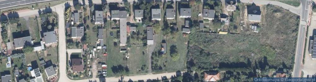 Zdjęcie satelitarne Skryta ul.