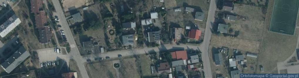 Zdjęcie satelitarne Skromna ul.