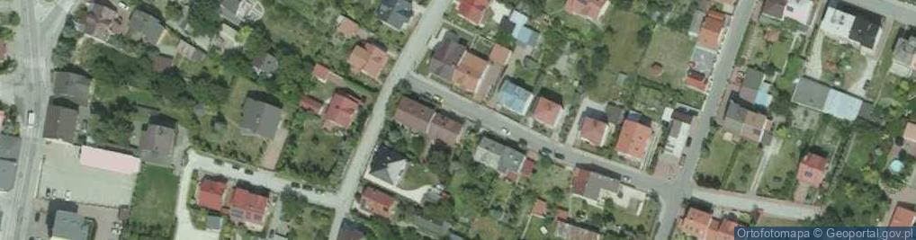 Zdjęcie satelitarne Skałki ul.