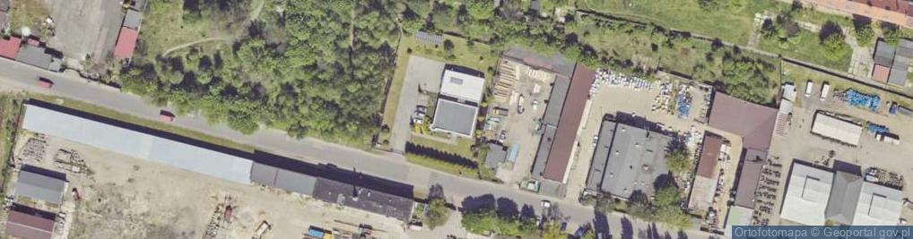 Zdjęcie satelitarne Składowa ul.