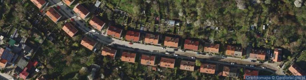 Zdjęcie satelitarne Skarpowa ul.
