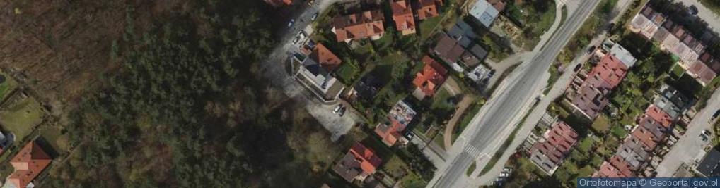 Zdjęcie satelitarne Skrzypowa ul.