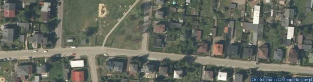 Zdjęcie satelitarne Skrętna ul.