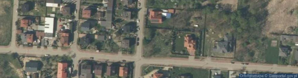 Zdjęcie satelitarne Skrętna ul.