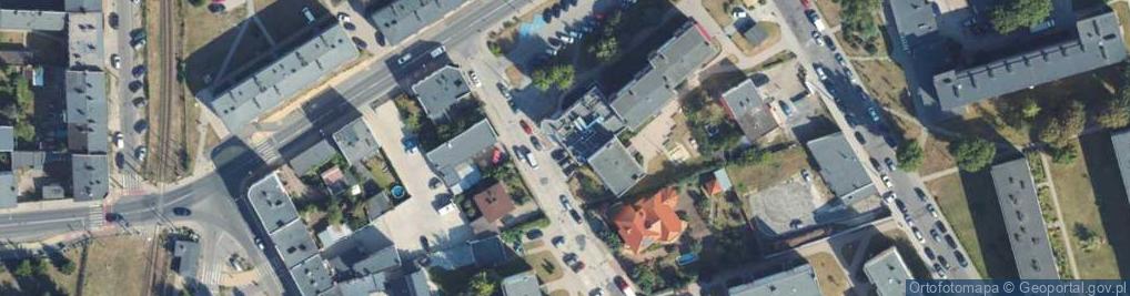 Zdjęcie satelitarne Skargi Piotra, ks. ul.