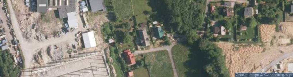 Zdjęcie satelitarne Skowronków ul.