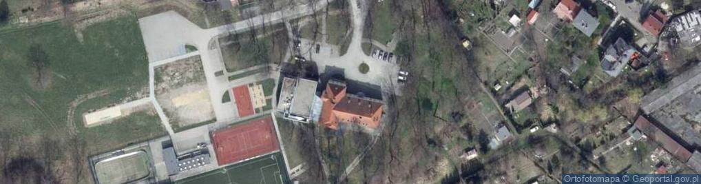Zdjęcie satelitarne Skarbowa ul.
