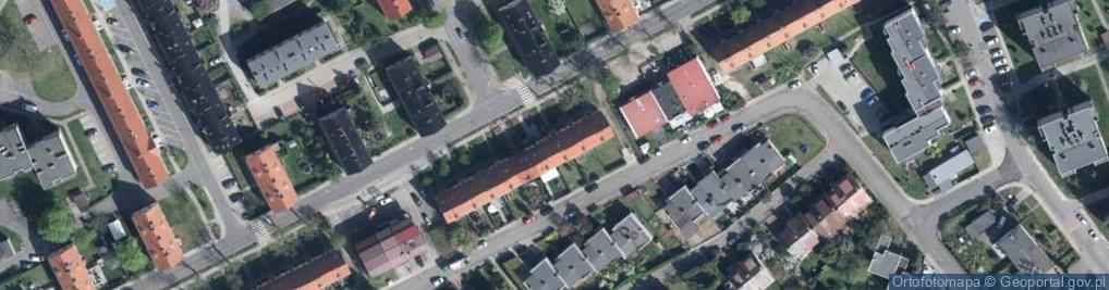 Zdjęcie satelitarne Skargi Piotra, ks. ul.