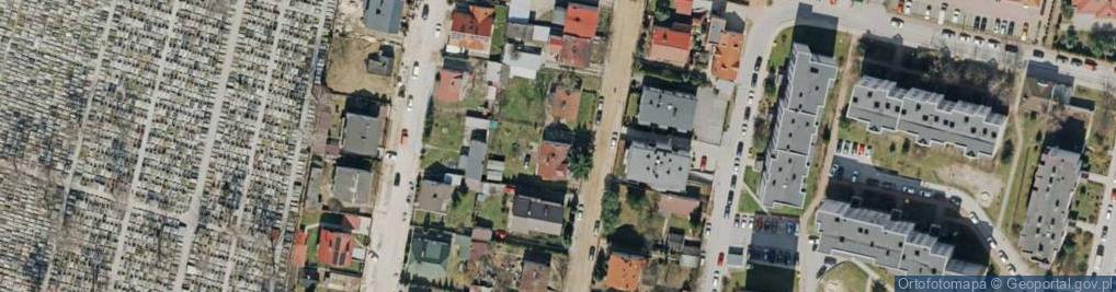 Zdjęcie satelitarne Skalista ul.