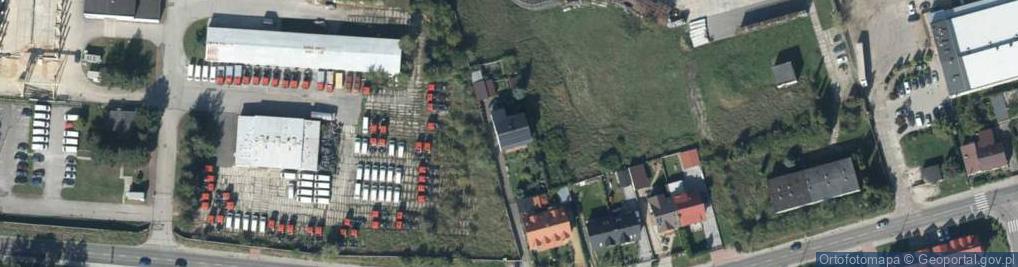Zdjęcie satelitarne Skrajna ul.