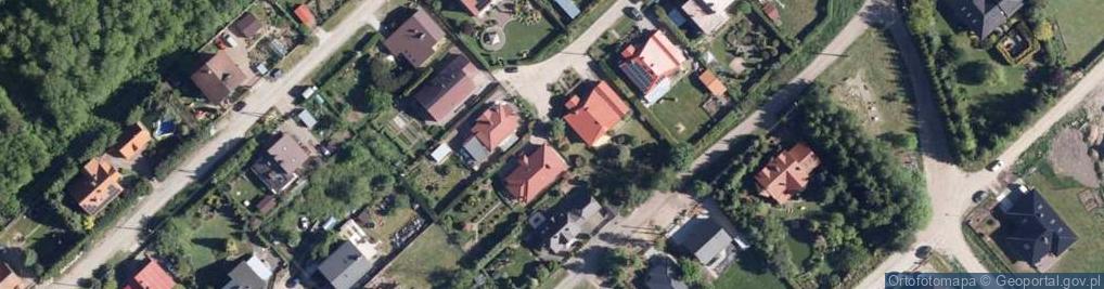 Zdjęcie satelitarne Skowronków ul.
