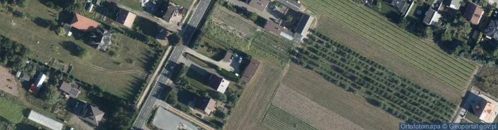 Zdjęcie satelitarne Skierniewicka ul.