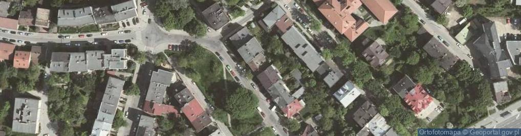 Zdjęcie satelitarne Skwerowa ul.