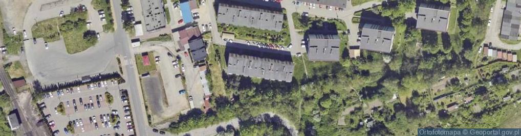 Zdjęcie satelitarne Skarbnika ul.