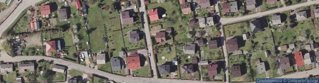 Zdjęcie satelitarne Skowrończa ul.