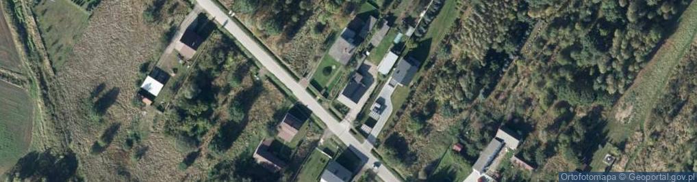 Zdjęcie satelitarne Skarbowa ul.