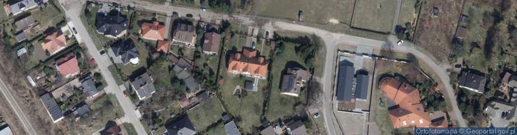 Zdjęcie satelitarne Skowrończa ul.