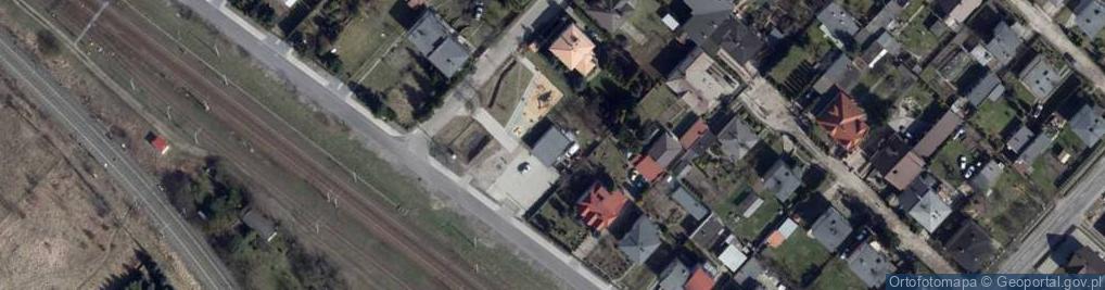 Zdjęcie satelitarne Skautów Łódzkich ul.