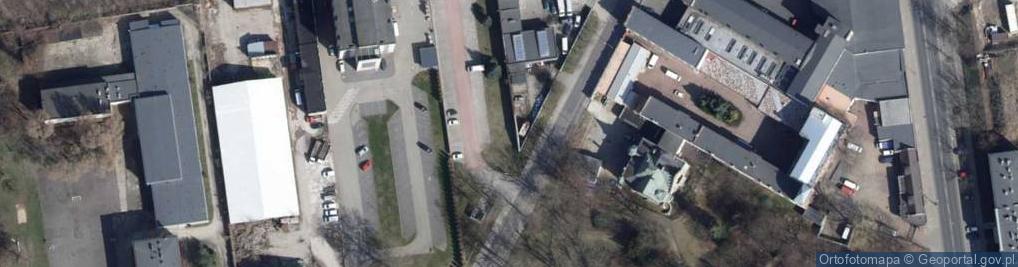 Zdjęcie satelitarne Skrzywana Stefana, inż. ul.
