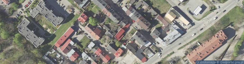 Zdjęcie satelitarne Skibińska ul.