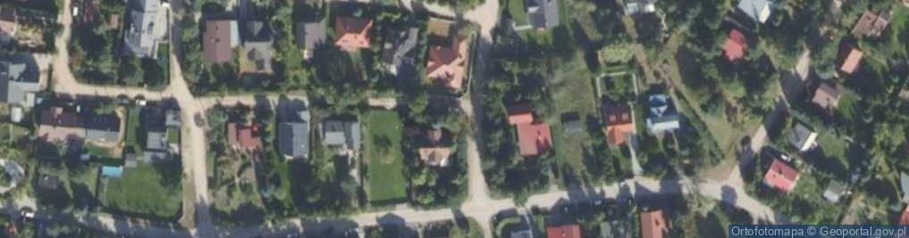 Zdjęcie satelitarne Skowronka ul.
