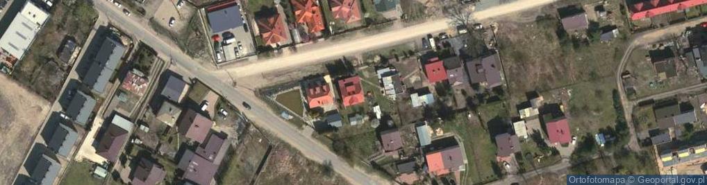Zdjęcie satelitarne Skowronia ul.