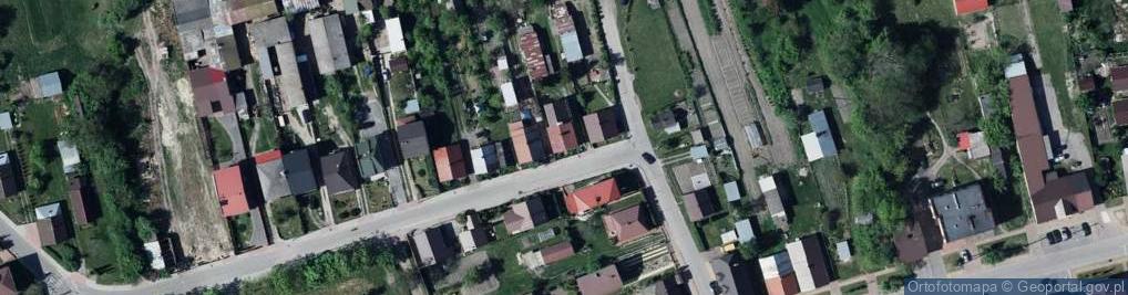 Zdjęcie satelitarne Składowska ul.