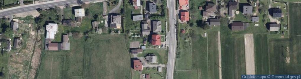 Zdjęcie satelitarne Skrzyszowska ul.