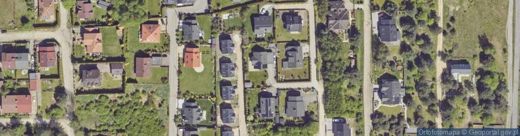 Zdjęcie satelitarne Skowronków ul.