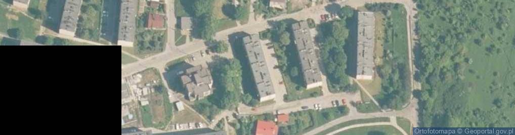 Zdjęcie satelitarne Skalska ul.