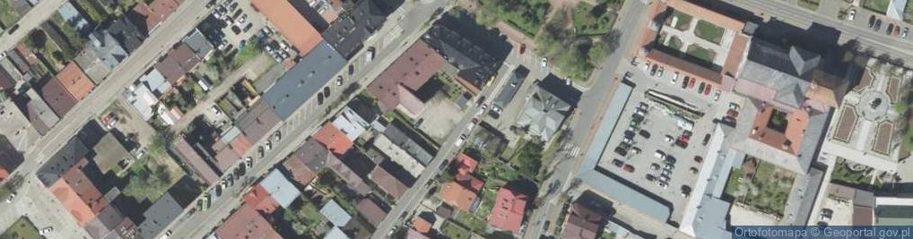 Zdjęcie satelitarne Skryta ul.