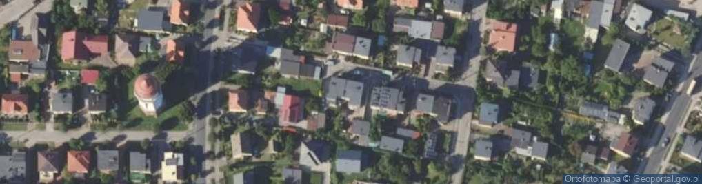Zdjęcie satelitarne Skryta ul.