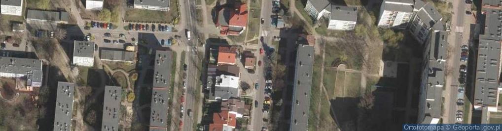 Zdjęcie satelitarne Skalników ul.