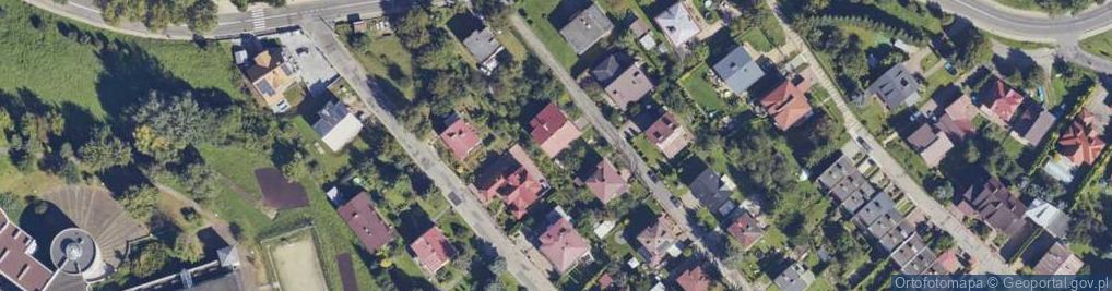 Zdjęcie satelitarne Skośna ul.