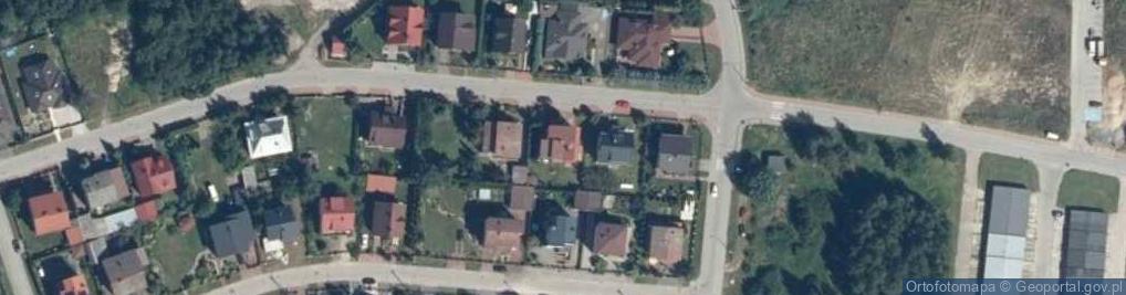 Zdjęcie satelitarne Skowyry ul.