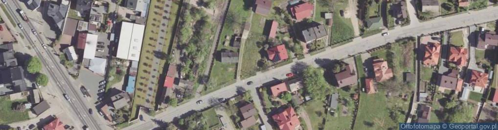 Zdjęcie satelitarne Skaryszewska ul.