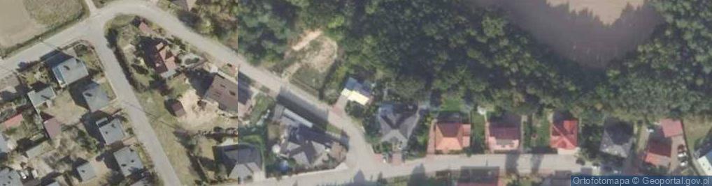 Zdjęcie satelitarne Skryta ul.