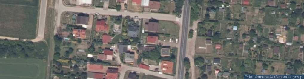 Zdjęcie satelitarne Skierniewicka ul.