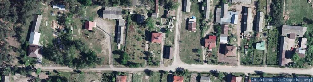 Zdjęcie satelitarne Skarbiciesz ul.