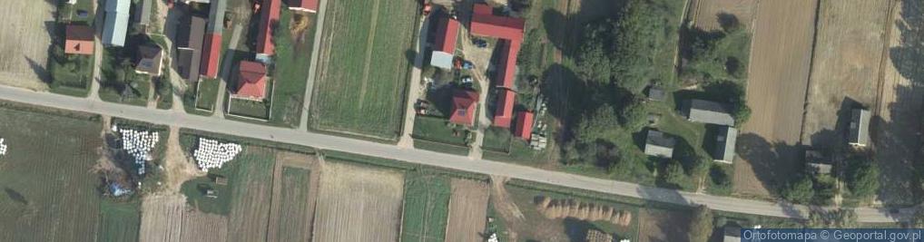 Zdjęcie satelitarne Skibice ul.