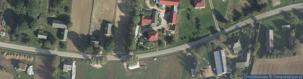 Zdjęcie satelitarne Skibice ul.