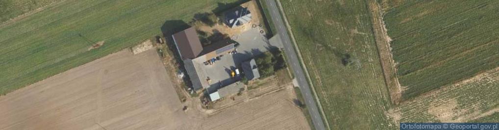 Zdjęcie satelitarne Skibice ul.